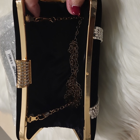 Velvet evening bag - Picture 7 of 7